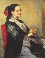 Porträt einer Dame Sevilla Mütter Kinder Mary Cassatt